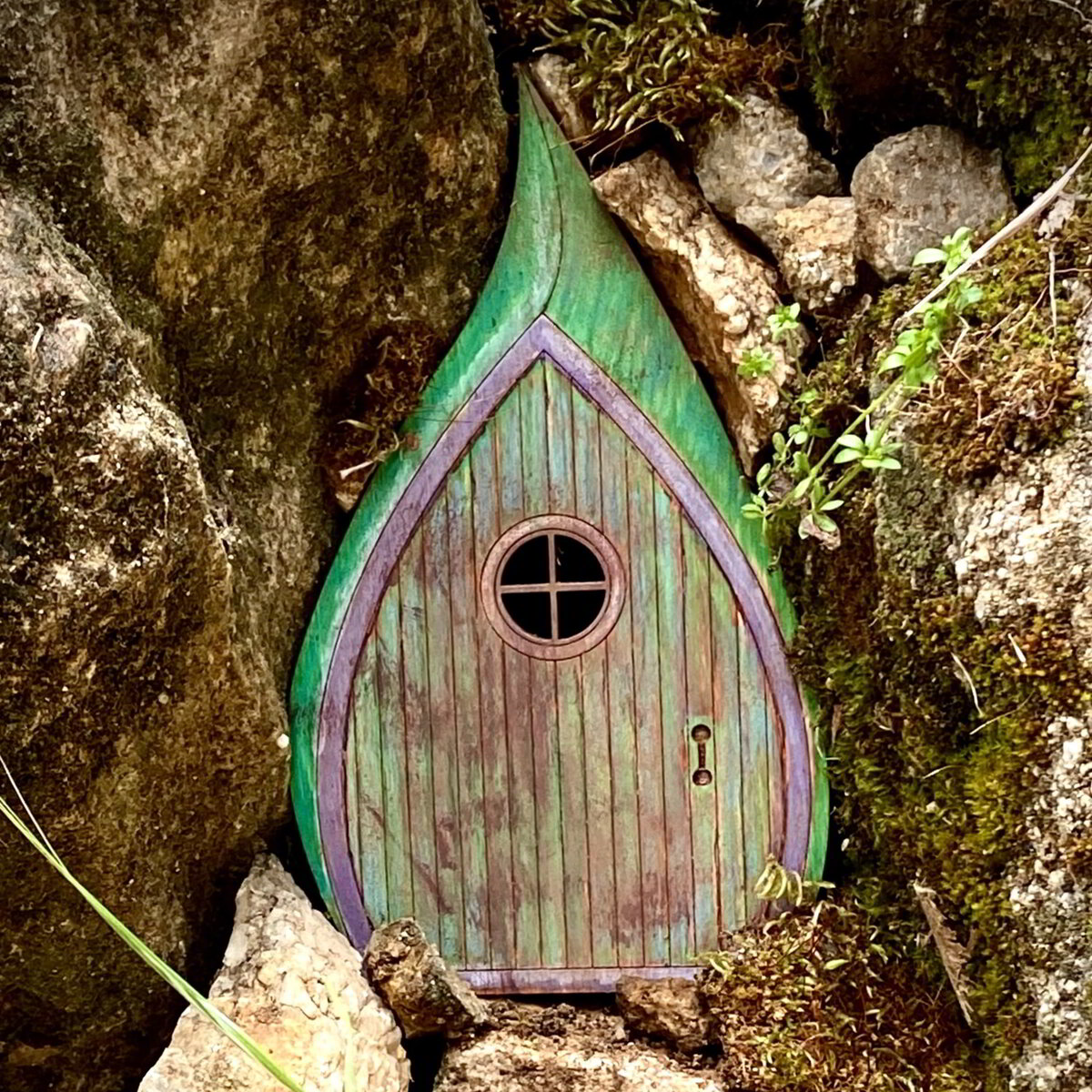 Intra απο ξύλο plywood 3mm-4mm πάχος - Fairy Doors Δίασταση 30x30 cm Intraeaxys-yon028y7