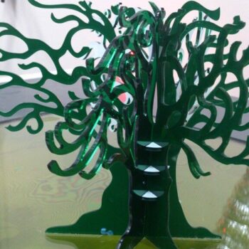 Intra απο ξύλο plywood 3mm-4mm πάχος - Stand κοσμημάτων Fairy Tale Tree Δίασταση 30x30 cm Intraeaxys-eo4qz6g7 - Image 3