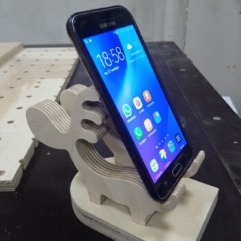 Intra απο ξύλο plywood 3mm-4mm πάχος - Αρχείο PDF Ξύλινη βάση στήριξης τηλεφώνου Deer Dock φόρτισης Δίασταση 30x30 cm Intraeaxys-yon0xj27 - Image 1