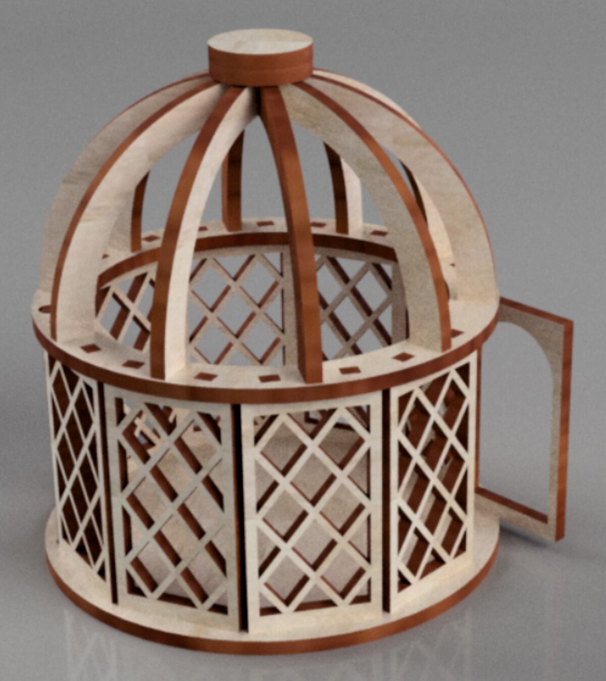 Intra απο ξύλο plywood 3mm-4mm πάχος - Μπομπονιέρα για Σκηνή Τσίρκου Δίασταση 30x30 cm Intraeaxys-r7vmgnk7