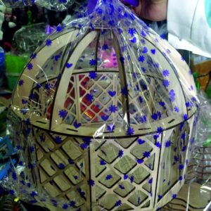 Intra απο ξύλο plywood 3mm-4mm πάχος - Μπομπονιέρα Σκηνής Δίασταση 30x30 cm Intraeaxys-d1lvg9yo