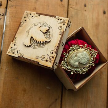 Intra απο ξύλο plywood 3mm-4mm πάχος - Διακοσμητικό Ξύλινο Κουτί κοσμημάτων Δίασταση 30x30 cm Intraeaxys-zo9yprw7 - Image 1