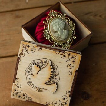 Intra απο ξύλο plywood 3mm-4mm πάχος - Διακοσμητικό Ξύλινο Κουτί κοσμημάτων Δίασταση 30x30 cm Intraeaxys-zo9yprw7 - Image 3