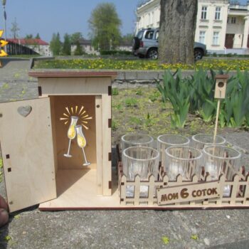 Intra απο ξύλο plywood 3mm-4mm πάχος - Γυάλινη θήκη мои 6 соток 4mm Δίασταση 30x30 cm Intraeaxys-joed3r81 - Image 1