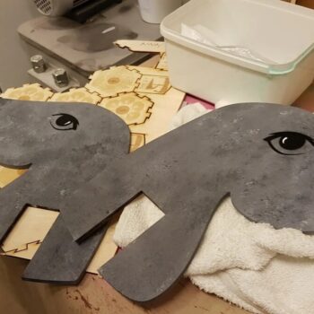 Intra απο ξύλο plywood 3mm-4mm πάχος - Κεφάλι αλόγου παιχνιδιών Δίασταση 30x30 cm Intraeaxys-6o3yp837 - Image 8