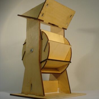 Intra απο ξύλο plywood 3mm-4mm πάχος - Παιχνίδι με τροχούς άμμου Δίασταση 30x30 cm Intraeaxys-p7ymxe27 - Image 1