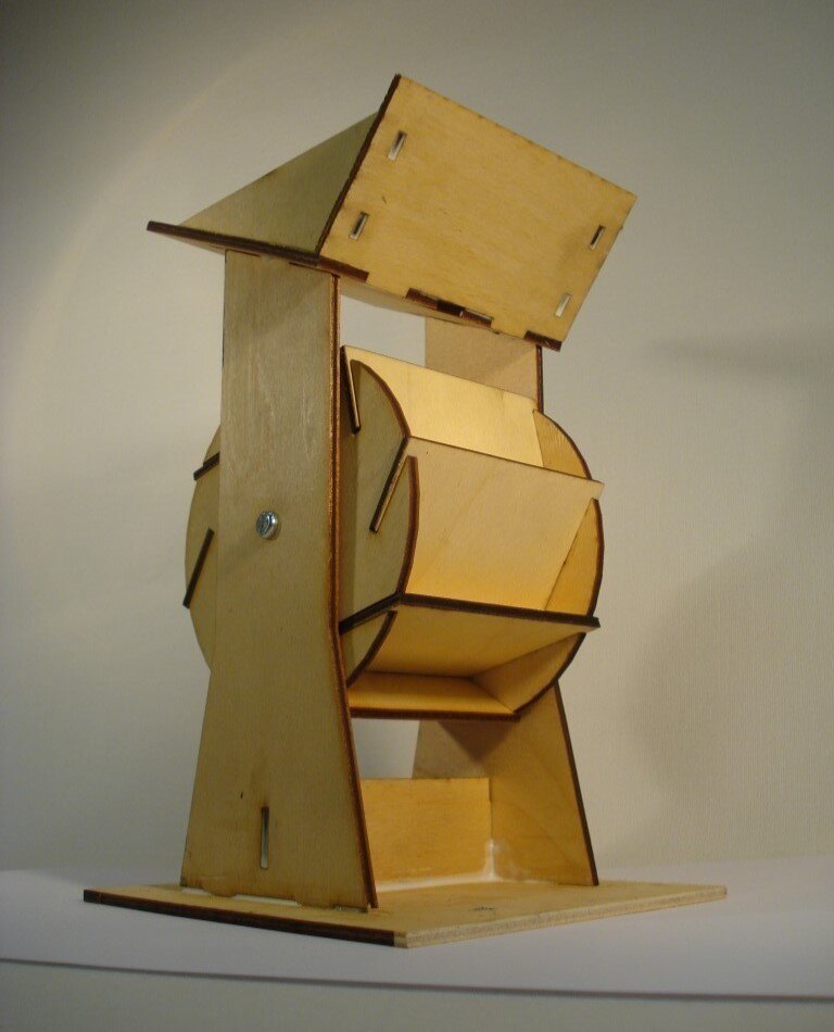 Intra απο ξύλο plywood 3mm-4mm πάχος - Παιχνίδι με τροχούς άμμου Δίασταση 30x30 cm Intraeaxys-p7ymxe27