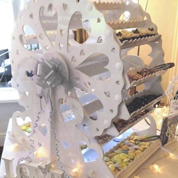 Intra απο ξύλο plywood 3mm-4mm πάχος - Βάση τροχού λούνα παρκ Δίασταση 30x30 cm Intraeaxys-qomyqpo3 - Image 1