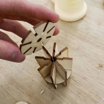 Intra απο ξύλο plywood 3mm-4mm πάχος - Θήκη 3D Printer Bool Δίασταση 30x30 cm Intraeaxys-0788yp47 - Image 7