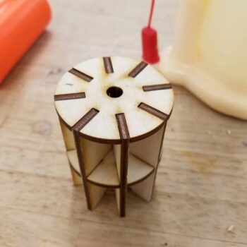 Intra απο ξύλο plywood 3mm-4mm πάχος - Θήκη 3D Printer Bool Δίασταση 30x30 cm Intraeaxys-0788yp47 - Image 8