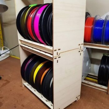 Intra απο ξύλο plywood 3mm-4mm πάχος - Σύστημα αποθήκευσης καρουλιού νήματος Δίασταση 30x30 cm Intraeaxys-eox89yx1 - Image 3