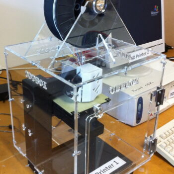 Intra απο ξύλο plywood 3mm-4mm πάχος - Ακρυλικό περίβλημα 3D εκτυπωτή Δίασταση 20x20 cm Intraeaxys-pok3k9d7 - Image 3