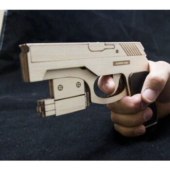 Intra απο ξύλο plywood 3mm-4mm πάχος - Λαστιχένιο πιστόλι Δίασταση 30x30 cm Intraeaxys-lopq3p37 - Image 1