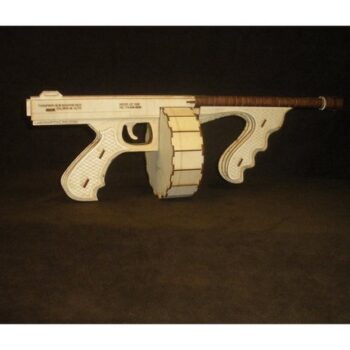 Intra απο ξύλο plywood 3mm-4mm πάχος - Το αρχείο PDF Tommy Gun Δίασταση 30x30 cm Intraeaxys-lopwez7w - Image 1