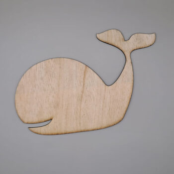Intra απο ξύλο plywood 3mm-4mm πάχος - Ημιτελές ξύλινο κενό αποκοπής θαλάσσιων ζώων φάλαινας Δίασταση 30x30 cm Intraeaxys-lopqr257 - Image 3
