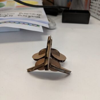 Intra απο ξύλο plywood 3mm-4mm πάχος - Καρχαρίας από χαρτόνι Δίασταση 30x30 cm Intraeaxys-zo9ygl47 - Image 4