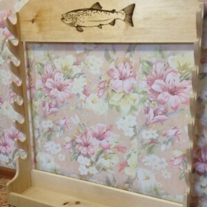 Intra απο ξύλο plywood 3mm-4mm πάχος - Βάση για καλάμι ψαρέματος Οριζόντια σχάρα αποθήκευσης καλάμι ψαρέματος Δίασταση 30x30 cm Intraeaxys-qomm4w8o