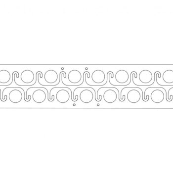 Intra απο ξύλο plywood 3mm-4mm πάχος - Κάτοχος καλαμιών ψαρέματος Δίασταση 30x30 cm Intraeaxys-r7v4m67d - Image 1