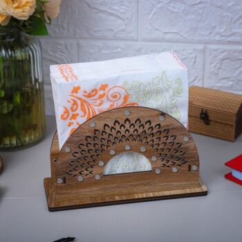 Intra απο ξύλο plywood 3mm-4mm πάχος - Βάση στήριξης χαρτοπετσέτας Δίασταση 30x30 cm Intraeaxys-voq3dvq7 - Image 1