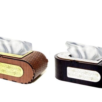 Intra απο ξύλο plywood 3mm-4mm πάχος - Κουτί θήκης χαρτοπετσέτας Δίασταση 30x30 cm Intraeaxys-6o3yelp7 - Image 1