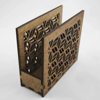 Intra απο ξύλο plywood 3mm-4mm πάχος - Θήκη χαρτοπετσέτας Δίασταση 30x30 cm Intraeaxys-eo4qpl87 - Image 4