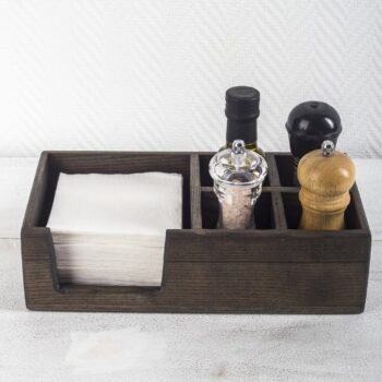 Intra απο ξύλο plywood 3mm-4mm πάχος - Θήκη για χαρτοπετσέτα αλάτι πιπέρι Δίασταση 30x30 cm Intraeaxys-r7vmg9l7 - Image 1