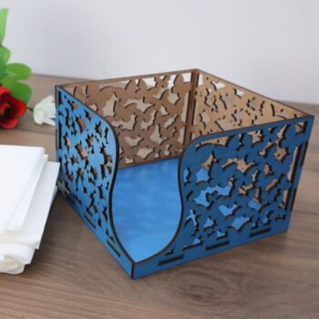 Intra απο ξύλο plywood 3mm-4mm πάχος - Διακοσμητικό κουτί χαρτοπετσέτας Mdf 3mm Δίασταση 30x30 cm Intraeaxys-91jdm6g1 - Image 5