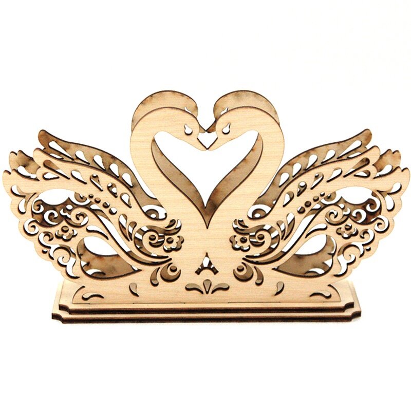 Intra απο ξύλο plywood 3mm-4mm πάχος - Θήκη χαρτοπετσέτας Swans Δίασταση 30x30 cm Intraeaxys-ro6y5z27