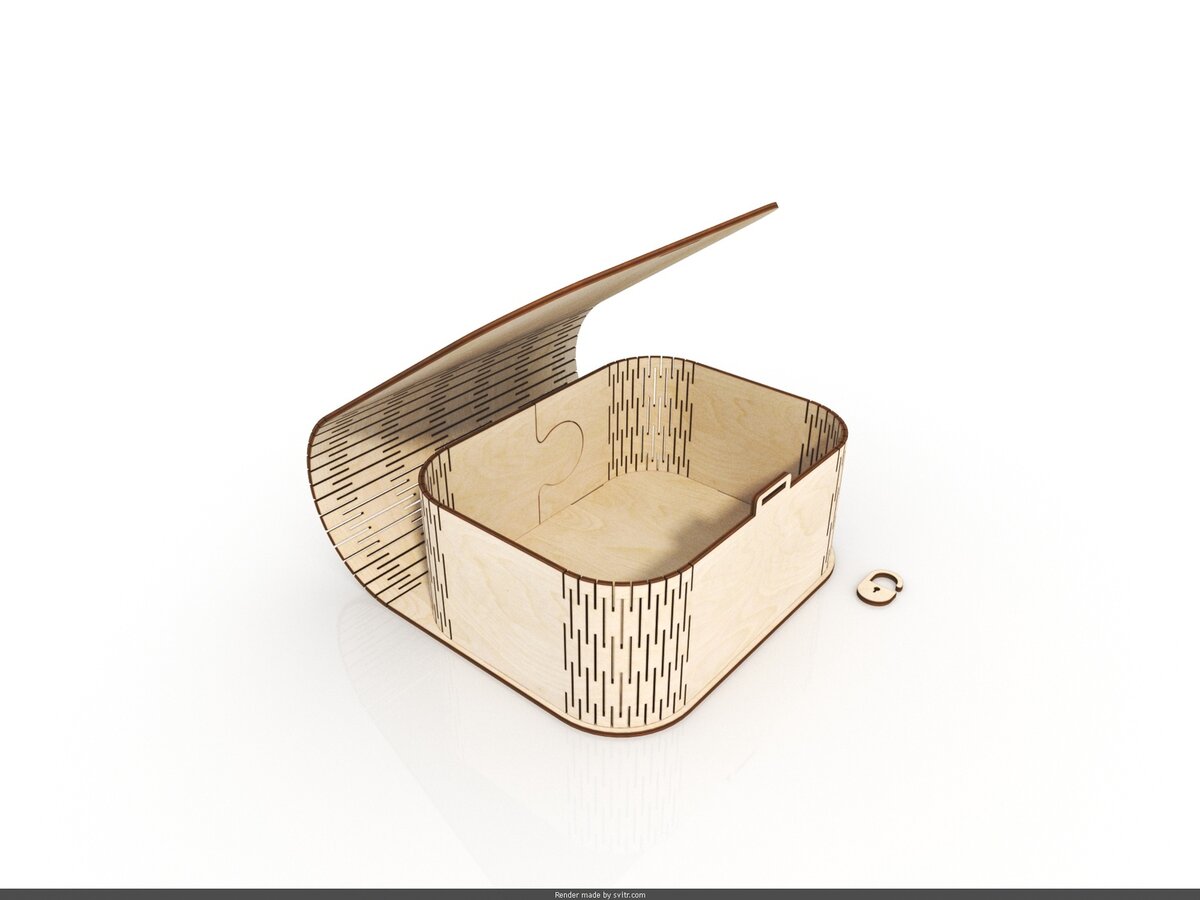 Intra απο ξύλο plywood 3mm-4mm πάχος - Πορτοφόλι από ξύλινο κουτί Δίασταση 30x30 cm Intraeaxys-eo20md67