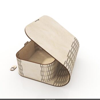 Intra απο ξύλο plywood 3mm-4mm πάχος - Πορτοφόλι από ξύλινο κουτί Δίασταση 30x30 cm Intraeaxys-eo20md67 - Image 3