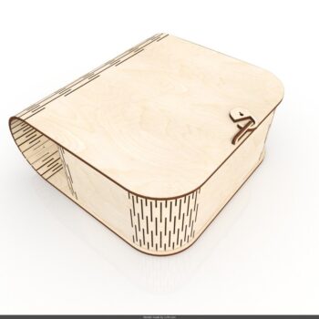 Intra απο ξύλο plywood 3mm-4mm πάχος - Πορτοφόλι από ξύλινο κουτί Δίασταση 30x30 cm Intraeaxys-eo20md67 - Image 5