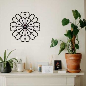 Intra απο ξύλο plywood 3mm-4mm πάχος - Κομψό Ρολόι τοίχου Δωμάτιο Dcor Δίασταση 30x30 cm Intraeaxys-d1lvp5po - Image 1