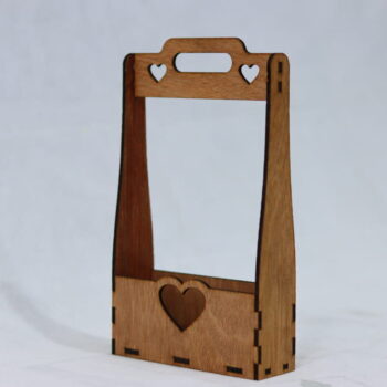 Intra απο ξύλο plywood 3mm-4mm πάχος - Ξύλινο σταντ λουλουδιών Δίασταση 30x30 cm Intraeaxys-ro6yenn7 - Image 5