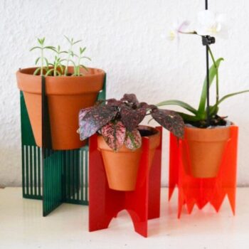 Intra απο ξύλο plywood 3mm-4mm πάχος - Βάσεις για γλάστρες Δίασταση 30x30 cm Intraeaxys-67wl8431 - Image 1