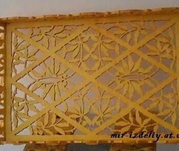 Intra απο ξύλο plywood 3mm-4mm πάχος - Διακοσμητικός δίσκος φρούτων Δίασταση 30x30 cm Intraeaxys-eo0q48g1 - Image 1