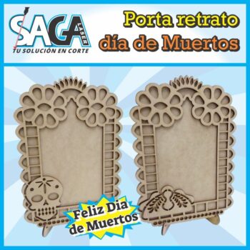 Intra απο ξύλο plywood 3mm-4mm πάχος - Ημέρα του νεκρού κατόχου πορτρέτου Δίασταση 30x30 cm Intraeaxys-joerdrd7 - Image 1