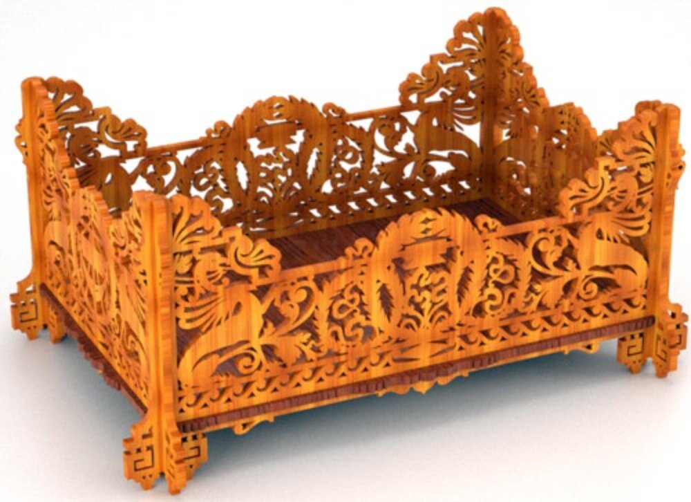 Intra απο ξύλο plywood 3mm-4mm πάχος - Vintage καλάθι με φρούτα Δίασταση 30x30 cm Intraeaxys-m1d6pdy7