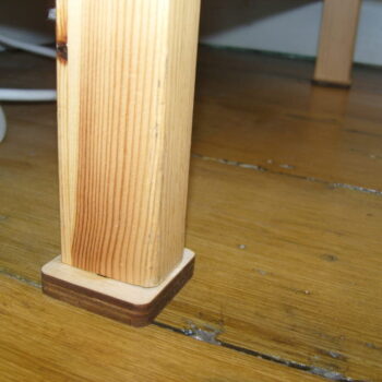 Intra απο ξύλο plywood 3mm-4mm πάχος - Επιπλωτικά Πόδια Επιπλα Τραπεζάκι σαλονιού Πόδια Βάση Καναπέ Πόδια Raiser Δίασταση 30x30 cm Intraeaxys-p7ymvx57 - Image 1