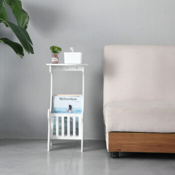 Intra απο ξύλο plywood 3mm-4mm πάχος - Στρογγυλό Ξύλινο Κομοδίνο 10mm Δίασταση 30x30 cm Intraeaxys-91jdvg51 - Image 5