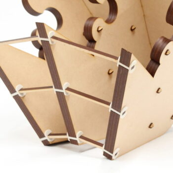 Intra απο ξύλο plywood 3mm-4mm πάχος - Σκαμπό Kumode Δίασταση 30x30 cm Intraeaxys-078y20no - Image 7