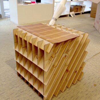 Intra απο ξύλο plywood 3mm-4mm πάχος - Αρχείο PDF για σκαμπό και βάση ομπρέλας Δίασταση 30x30 cm Intraeaxys-m1d60px7 - Image 1