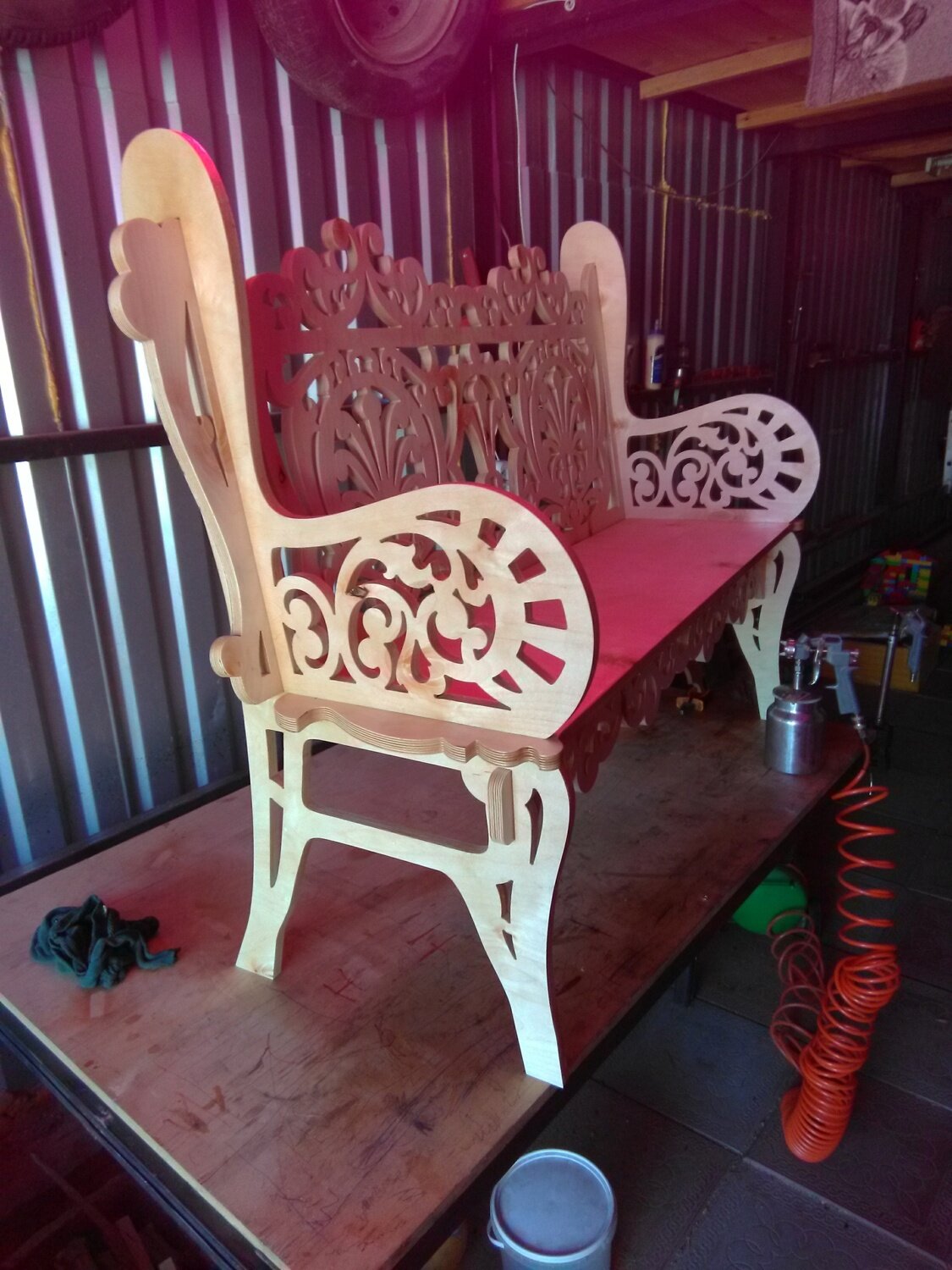 Intra απο ξύλο plywood 3mm-4mm πάχος - Μικρός Ξύλος Διακοσμητικός Πάγκος 21mm Δίασταση 30x30 cm Intraeaxys-91jdyy51