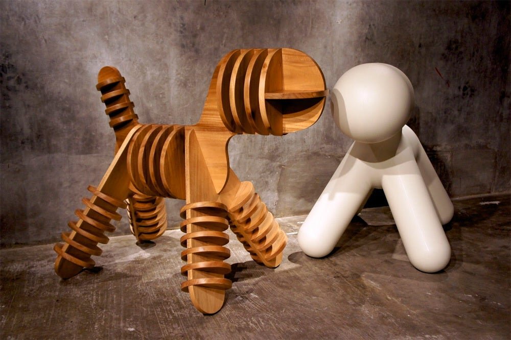 Intra απο ξύλο plywood 3mm-4mm πάχος - Δημιουργικό μικρό σκαμπό Παιδικό σκαμπό Σκαμπώ κουταβιού Δίασταση 30x30 cm Intraeaxys-p7ymez67