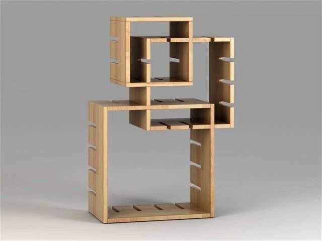 Intra απο ξύλο plywood 3mm-4mm πάχος - Αρθρωτό ράφι Δίασταση 30x30 cm Intraeaxys-eoxlql4o