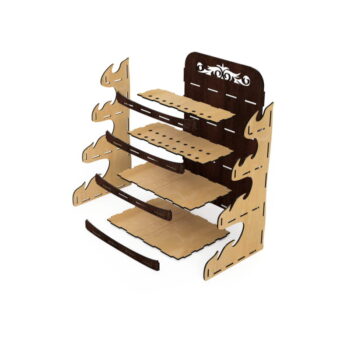 Intra απο ξύλο plywood 3mm-4mm πάχος - Αρχείο PDF προτύπου ξύλινου ραφιού Δίασταση 30x30 cm Intraeaxys-e1gkdkdo - Image 4