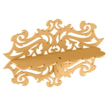 Intra απο ξύλο plywood 3mm-4mm πάχος - Διακοσμητική μονάδα ραφιών τοίχου Δίασταση 30x30 cm Intraeaxys-joed9d51 - Image 1