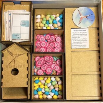 Intra απο ξύλο plywood 3mm-4mm πάχος - Διοργανωτής ανοίγματος φτερών Δίασταση 30x30 cm Intraeaxys-lop32zz1 - Image 1