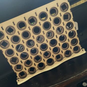 Intra απο ξύλο plywood 3mm-4mm πάχος - Συνδέστε το Four Δίασταση 30x30 cm Intraeaxys-91jkpmlo - Image 1