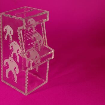 Intra απο ξύλο plywood 3mm-4mm πάχος - Όρθιο ντουλάπι Arcade Δίασταση 30x30 cm Intraeaxys-ro6dy537 - Image 1