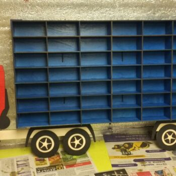 Intra απο ξύλο plywood 3mm-4mm πάχος - Toy Car Raf Wall Toy Car Storage Organizer Truck 3mm Δίασταση 30x30 cm Intraeaxys-r1z2zxw1 - Image 1